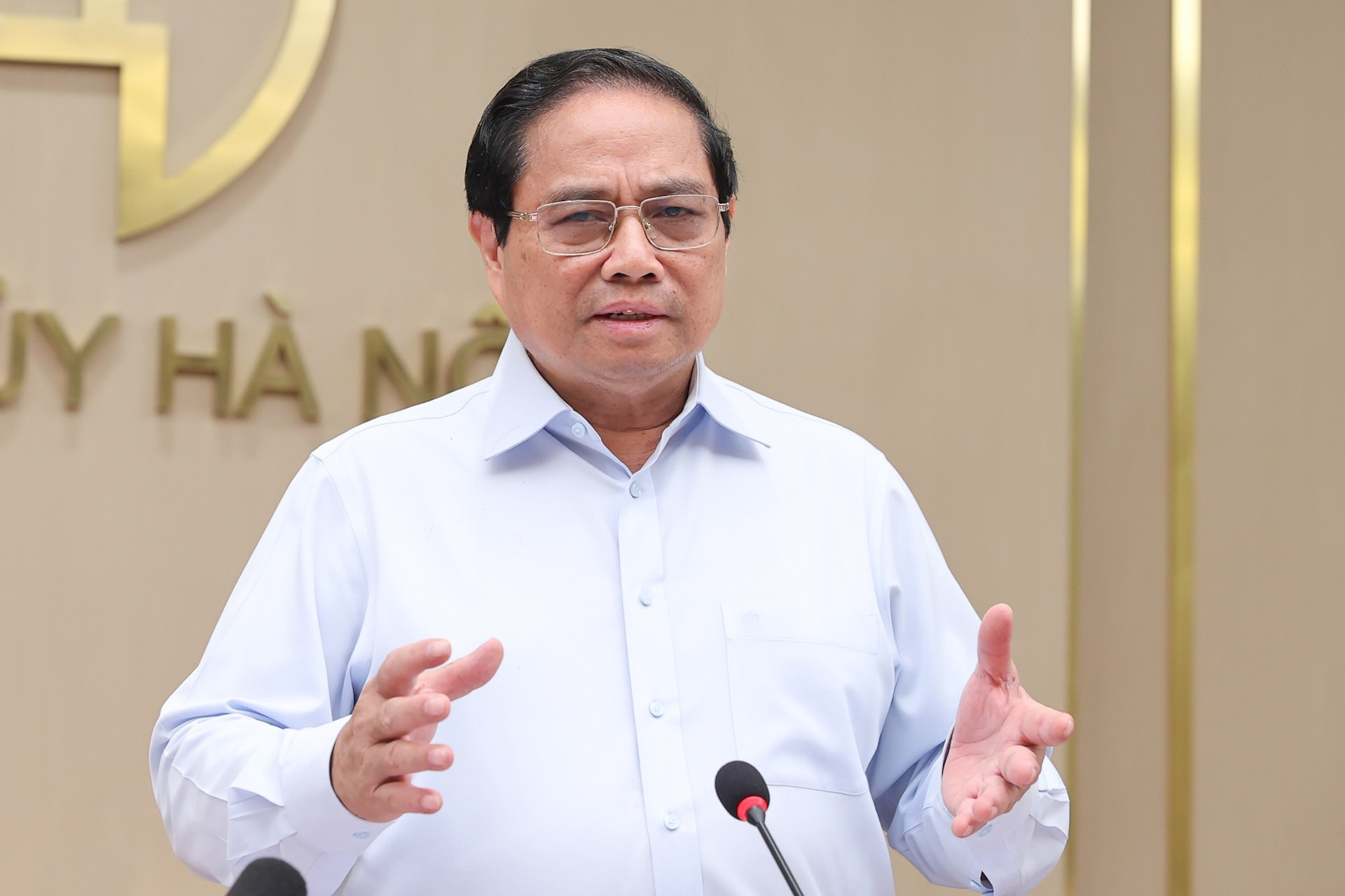 Thủ tướng Phạm Minh Ch&iacute;nh n&ecirc;u 10 nhiệm vụ với H&agrave; Nội- Ảnh 2.