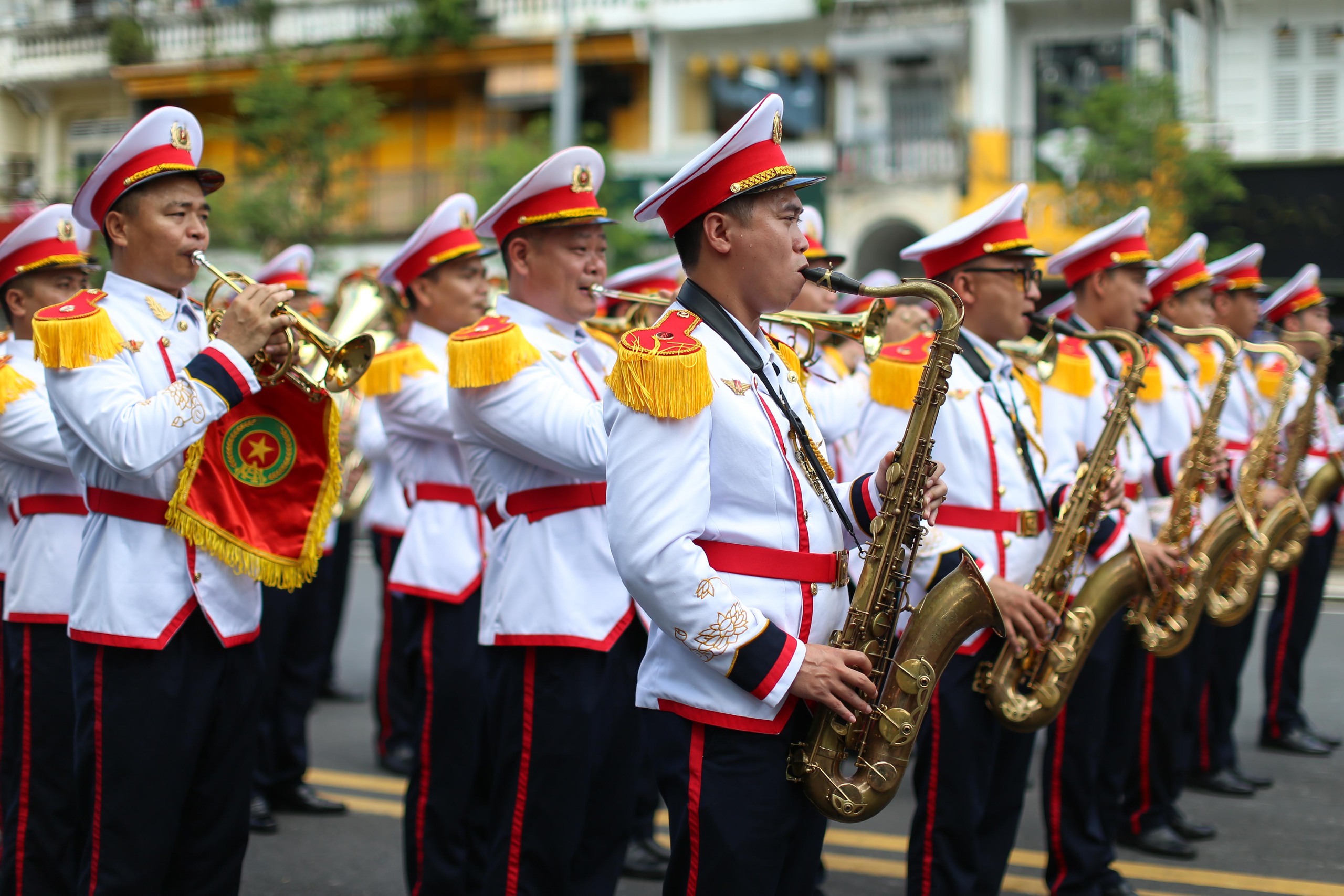 M&atilde;n nh&atilde;n với m&agrave;n tr&igrave;nh diễn đỉnh cao của kỵ binh tr&ecirc;n đường phố TP HCM- Ảnh 22.