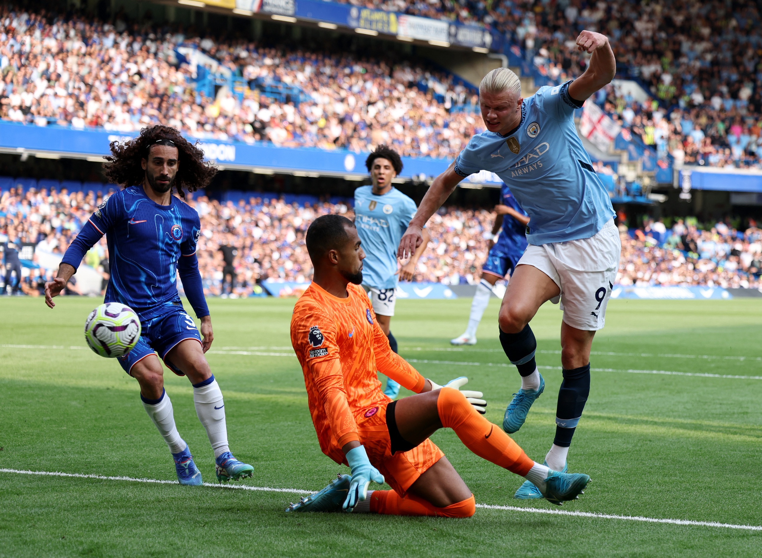 Man City thắng Chelsea trận Super Sunday, khẳng định vị thế nh&agrave; v&ocirc; địch- Ảnh 2.