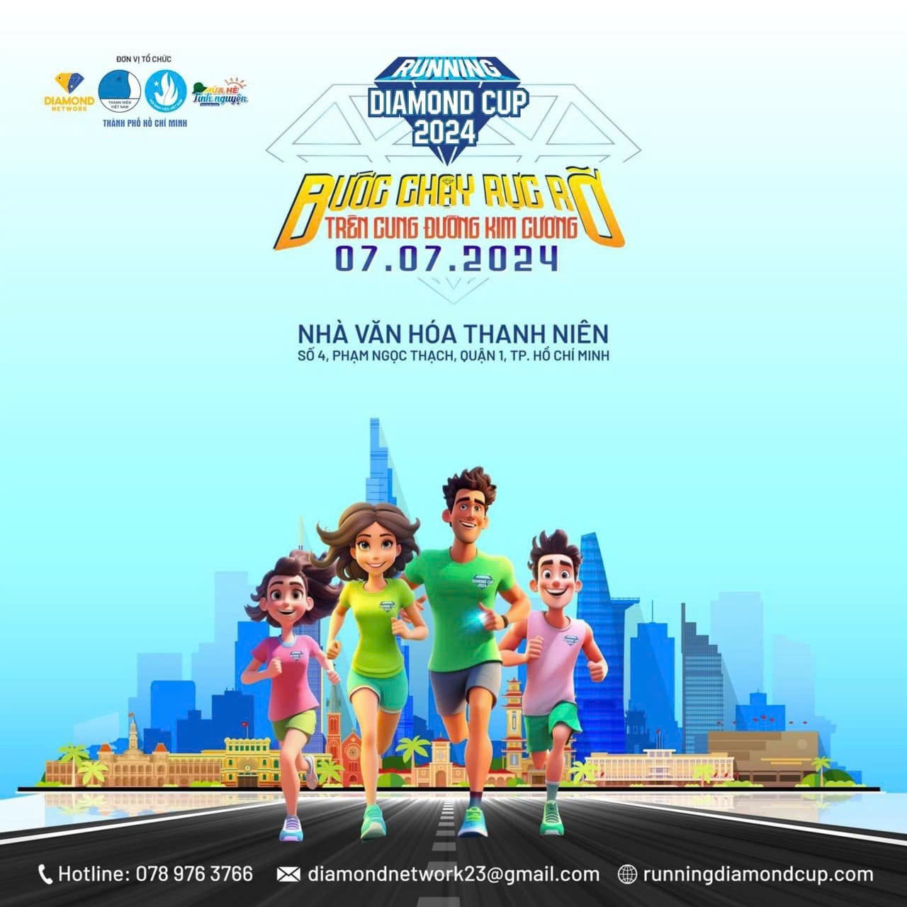 Hội Liên hiệp Thanh niên TP HCM lên tiếng về giải chạy bộ "Running Diamond Cup 2024"- Ảnh 2.