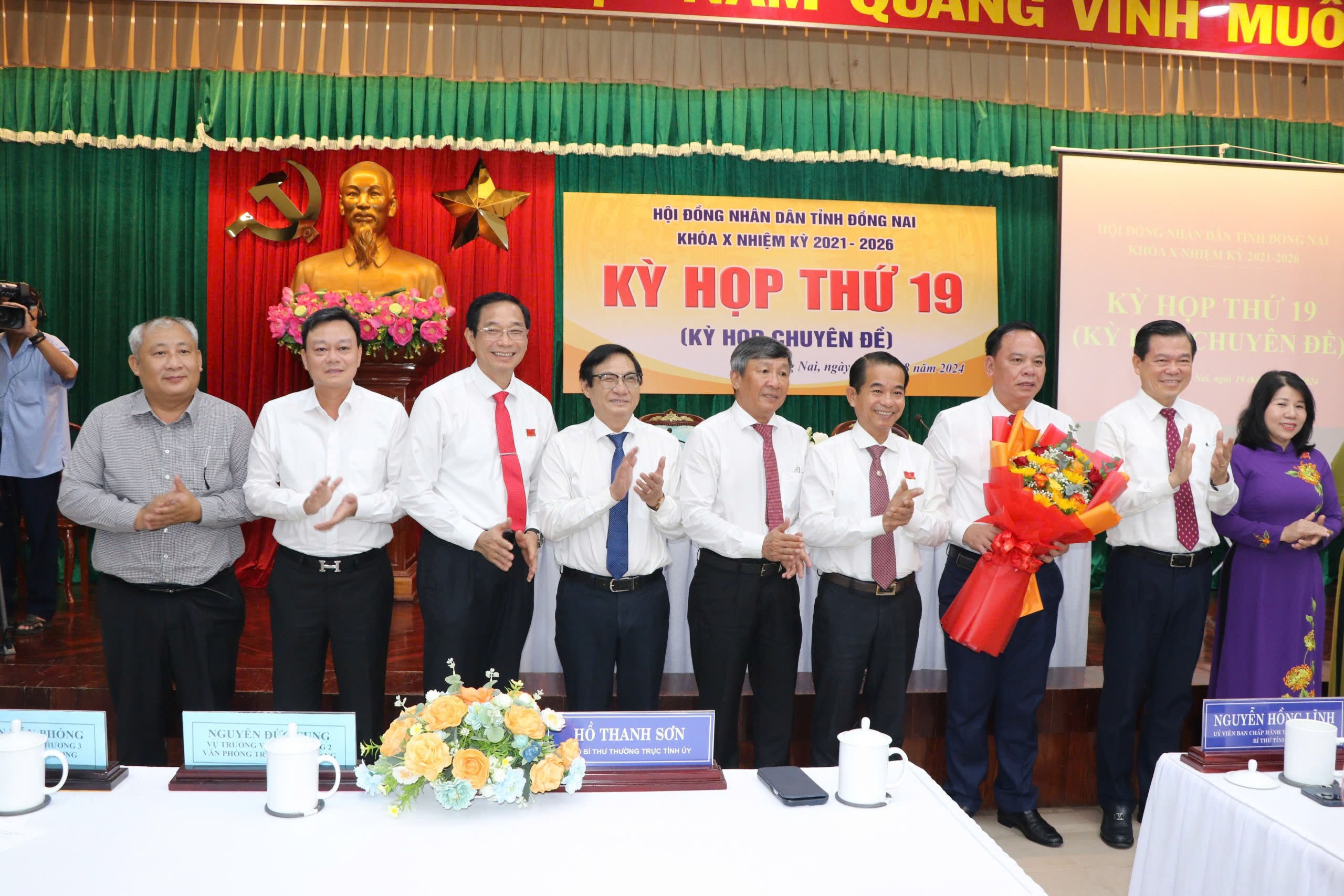 &Ocirc;ng V&otilde; Tấn Đức được bầu l&agrave;m Chủ tịch UBND tỉnh Đồng Nai- Ảnh 1.