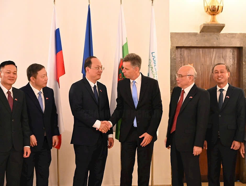 Đo&agrave;n đại biểu TP HCM thăm v&agrave; l&agrave;m việc tại Slovenia- Ảnh 1.