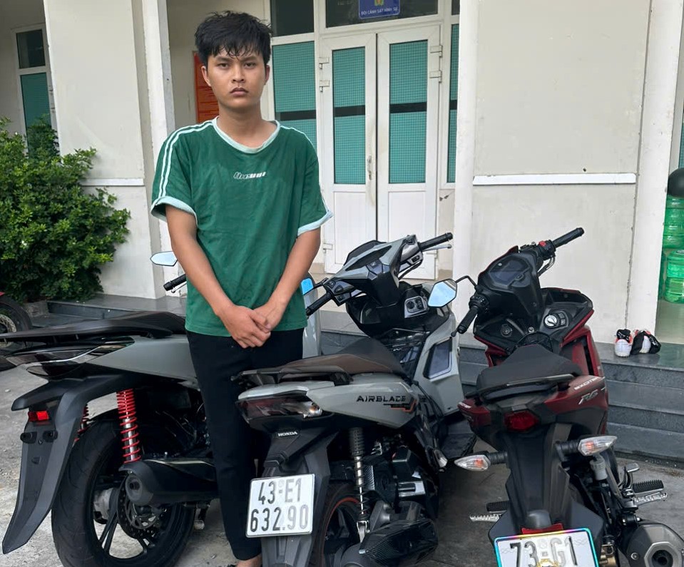 Đ&agrave; Nẵng: C&ocirc;ng an bắt nhanh đối tượng trộm kho xe của tiệm cầm đồ- Ảnh 1.