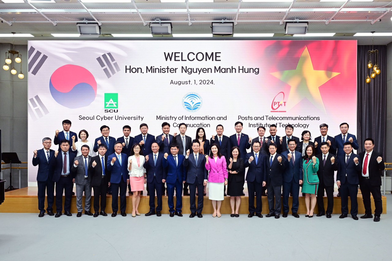Học viện C&ocirc;ng nghệ Bưu ch&iacute;nh Viễn th&ocirc;ng mở Văn ph&ograve;ng li&ecirc;n kết đ&agrave;o tạo tại H&agrave;n Quốc- Ảnh 4.