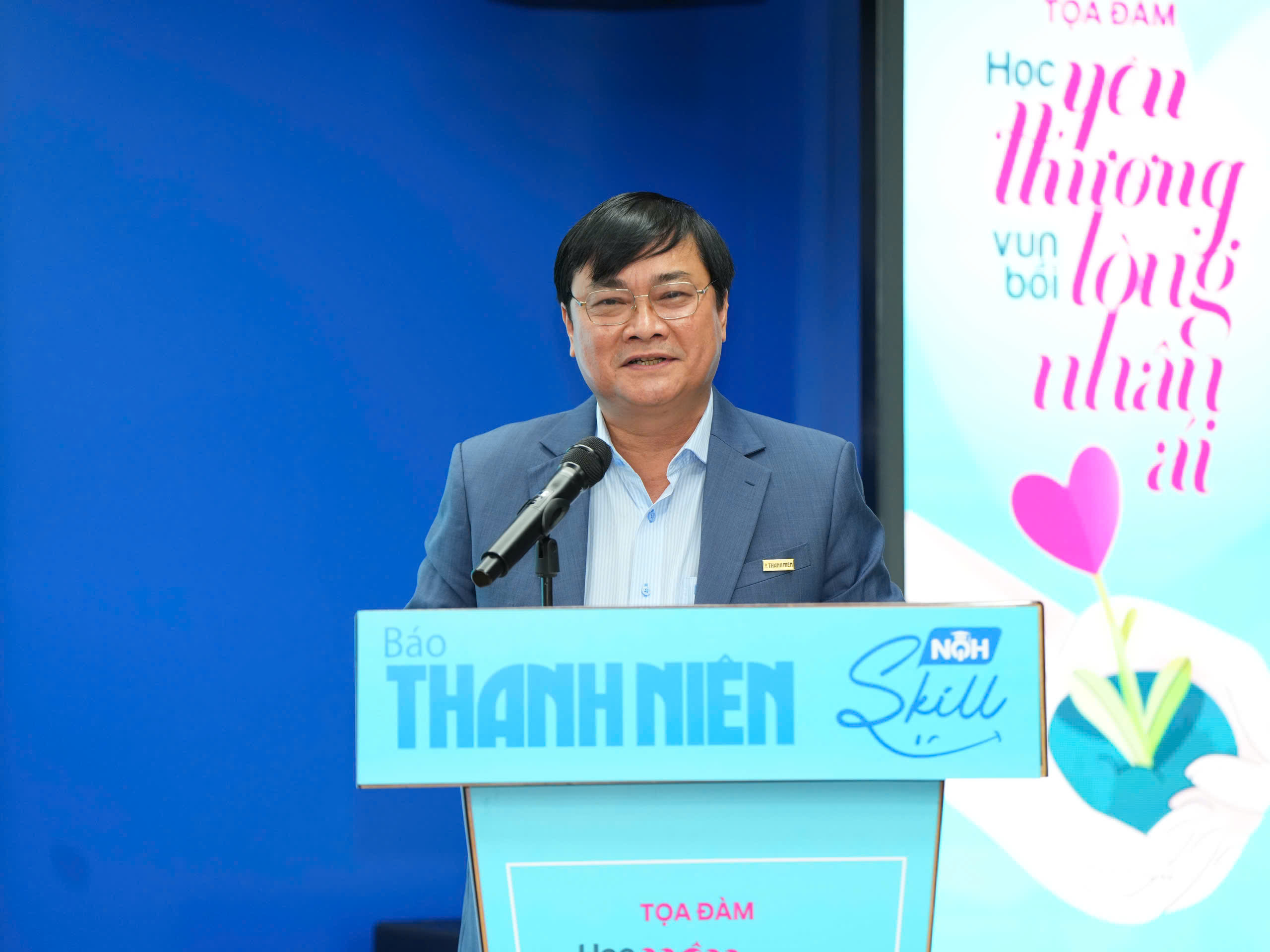Cuộc thi Sống đẹp lan tỏa th&ocirc;ng điệp: &ldquo;Học y&ecirc;u thương, vun bồi l&ograve;ng nh&acirc;n &aacute;i&rdquo;- Ảnh 1.