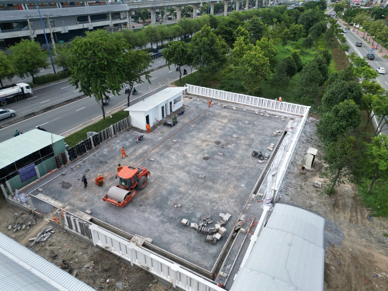 Tuyến metro số 1 Bến Th&agrave;nh - Suối Ti&ecirc;n v&agrave;o chặng nước r&uacute;t- Ảnh 1.