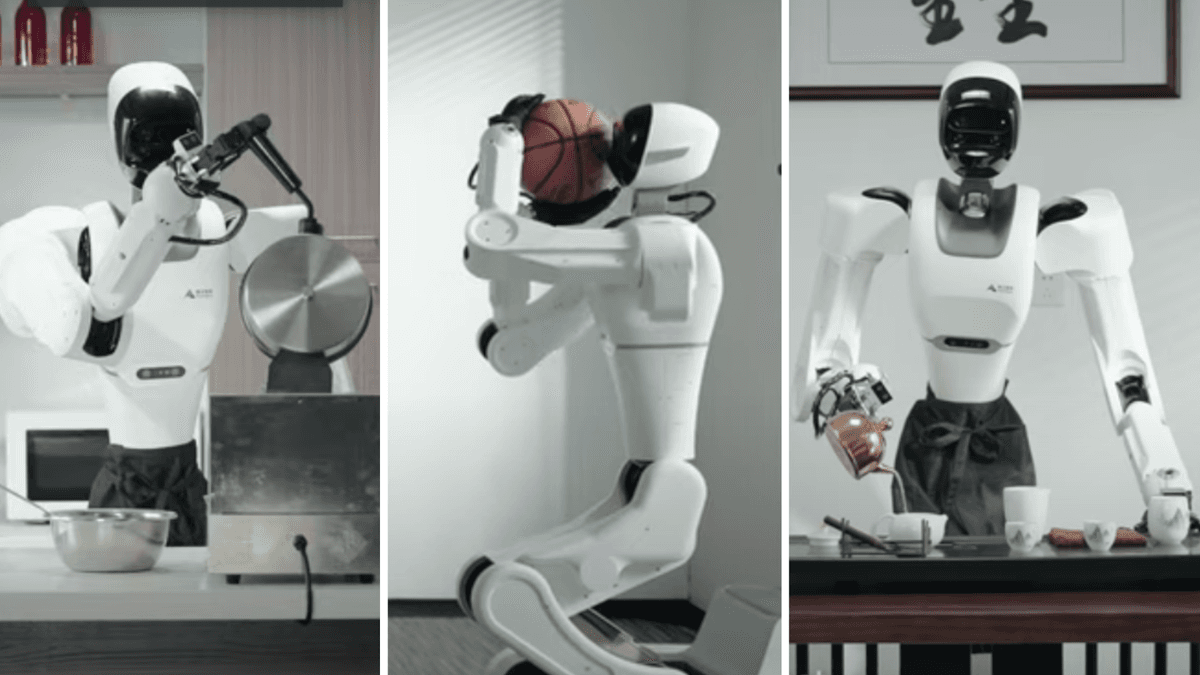 Robot h&igrave;nh người biết pha sữa, ủi đồ, tập Vịnh Xu&acirc;n quyền...- Ảnh 1.