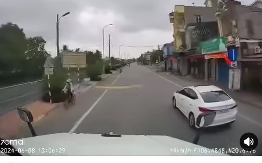 Tài xế ôtô con đánh võng trước xe đầu kéo bị khởi tố