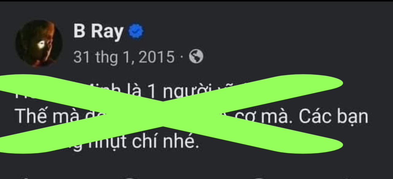 Cư d&acirc;n mạng bức x&uacute;c trước những ph&aacute;t ng&ocirc;n được cho l&agrave; của B-Ray trong qu&aacute; khứ- Ảnh 2.
