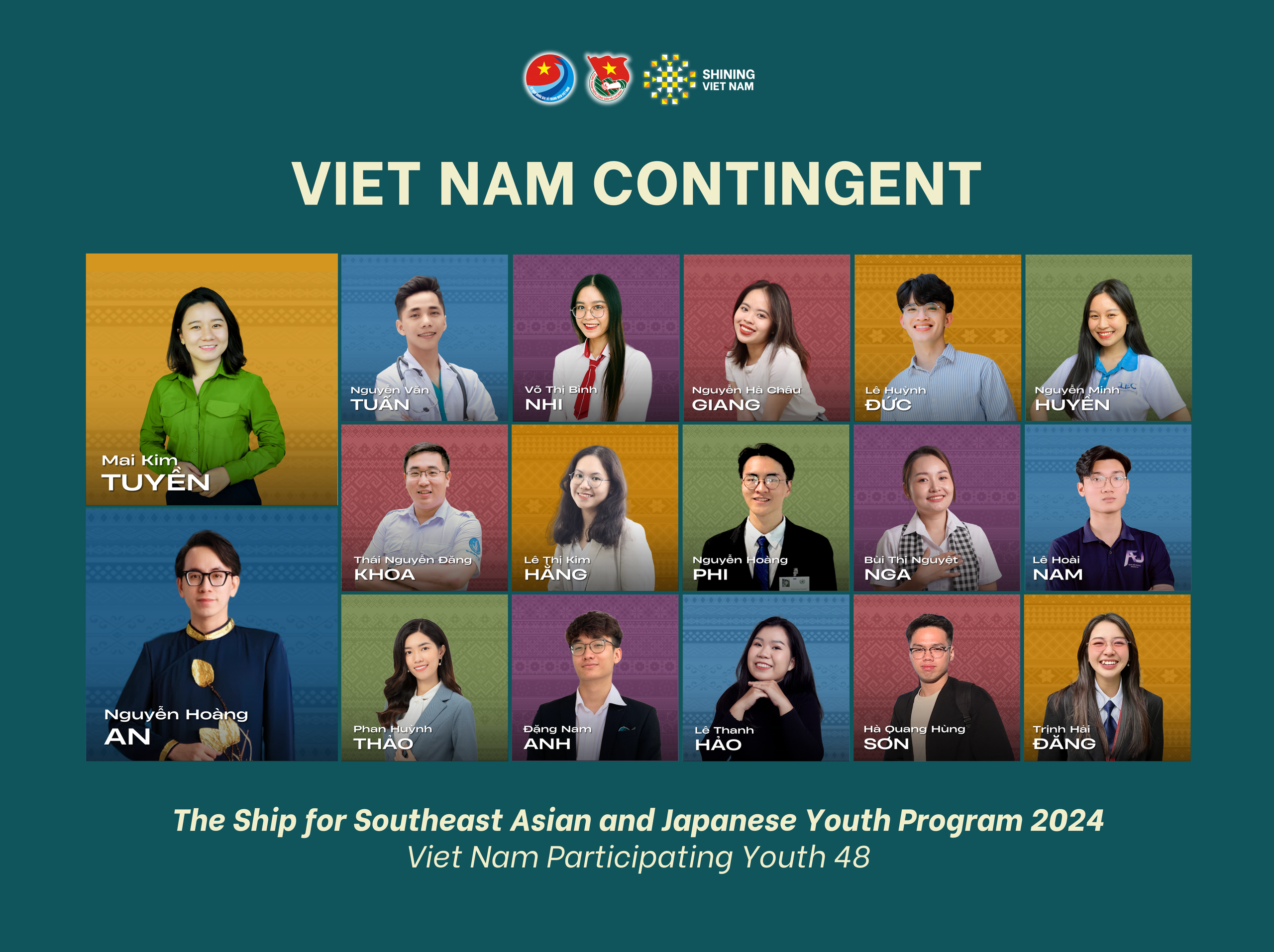 17 thanh ni&ecirc;n Việt Nam tham gia chương tr&igrave;nh T&agrave;u Thanh ni&ecirc;n Đ&ocirc;ng Nam &Aacute; v&agrave; Nhật Bản năm 2024- Ảnh 1.