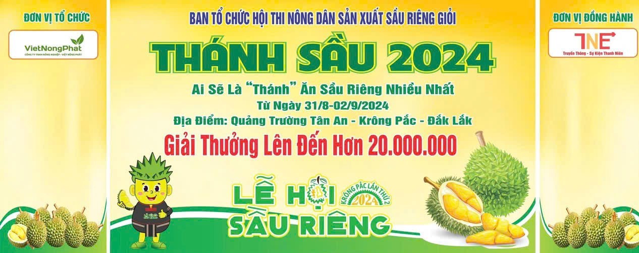 Cơ hội ăn sầu riêng miễn phí 1 năm tại cuộc thi "Thánh ăn sầu riêng" - Ảnh 1.