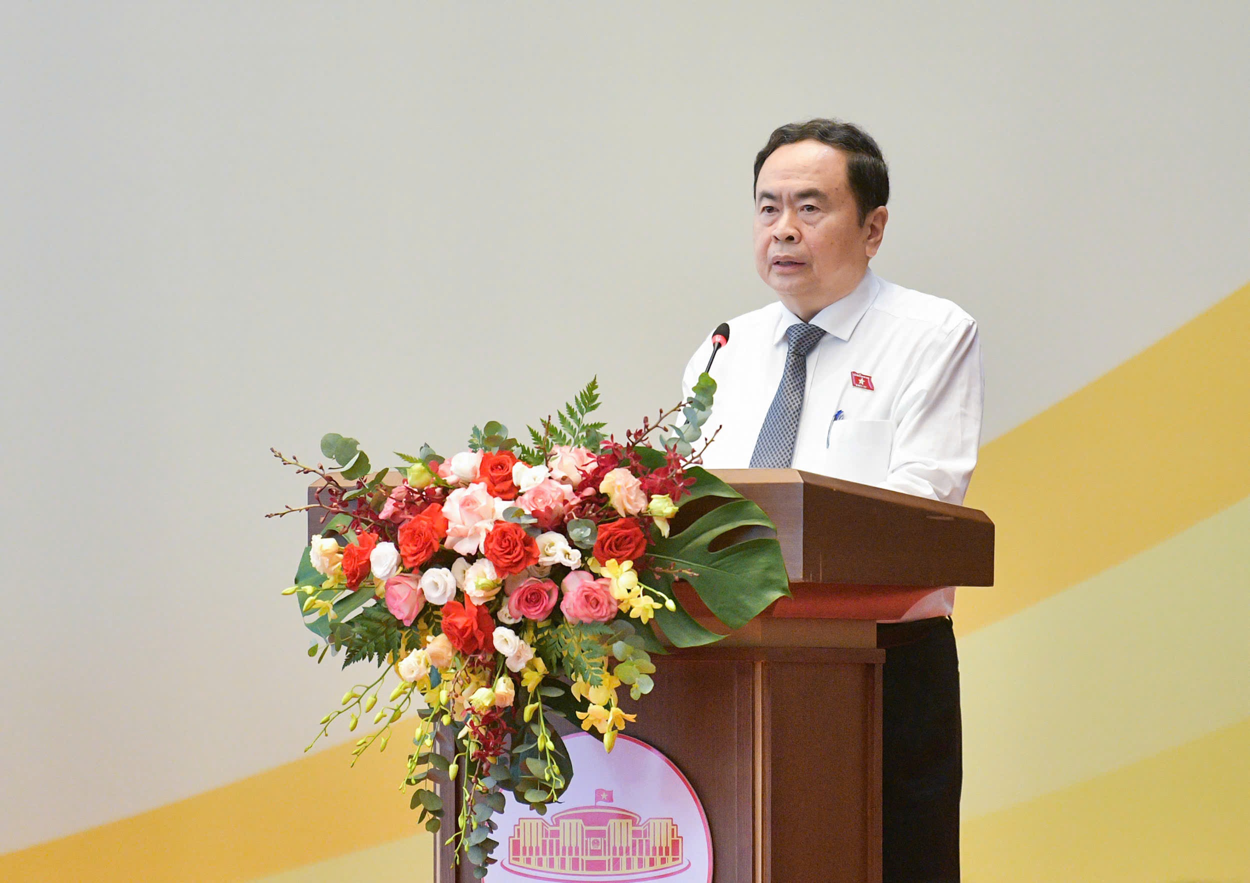 Chủ tịch QH Trần Thanh Mẫn: Kh&ocirc;ng n&eacute; tr&aacute;nh c&aacute;c nội dung nhạy cảm, dễ xảy ra trục lợi ch&iacute;nh s&aacute;ch- Ảnh 1.