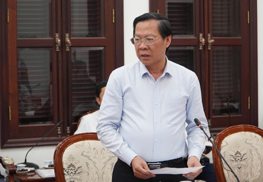 Chủ tịch UBND TP HCM Phan Văn Mãi cho biết thời gian tới sẽ phân công trách nhiệm từng đầu việc cho từng cá nhân cụ thể Ảnh LÊ VĨNH