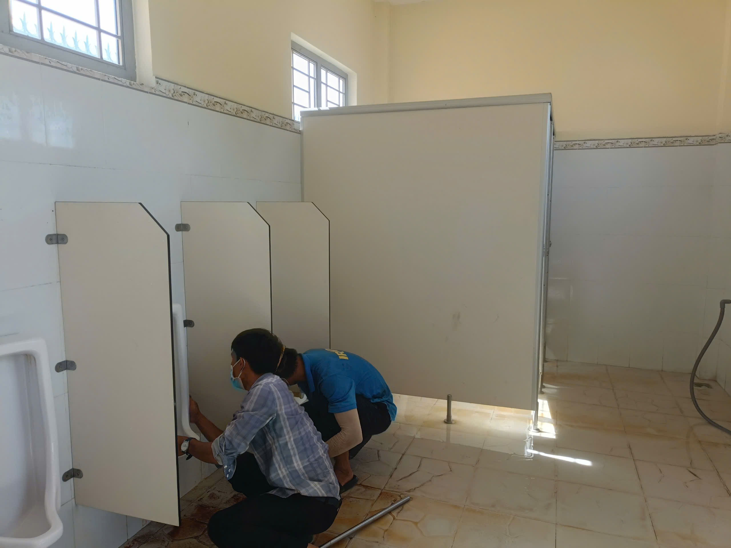 H&igrave;nh ảnh "thay &aacute;o" cho nh&agrave; vệ sinh tại phố đi bộ 650 tỉ đồng ở B&igrave;nh Dương sau phản &aacute;nh nhếch nh&aacute;c- Ảnh 4.