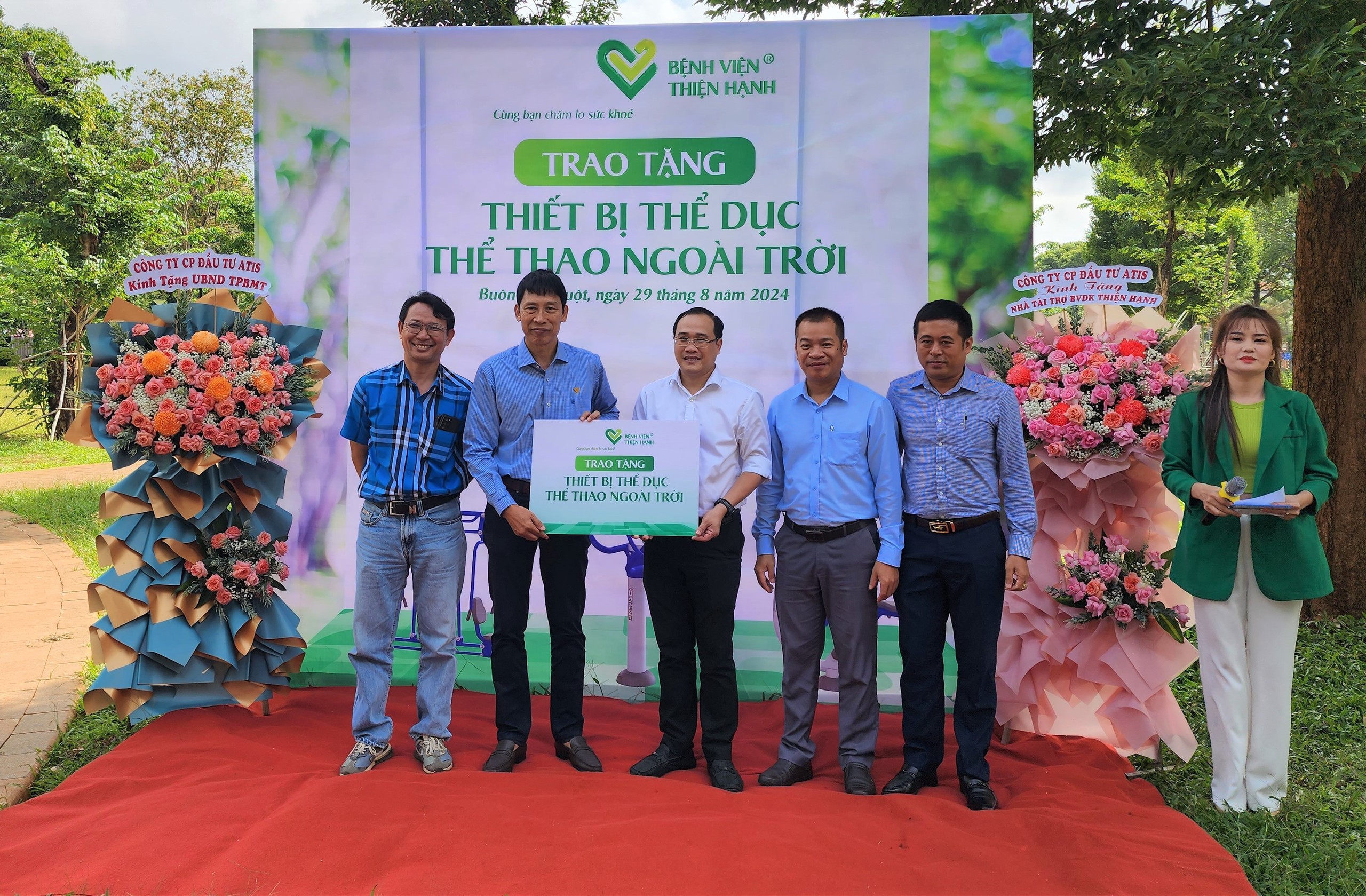 X&atilde; hội h&oacute;a thiết bị tập thể dục tại c&aacute;c hoa vi&ecirc;n ở TP Bu&ocirc;n Ma Thuột- Ảnh 1.