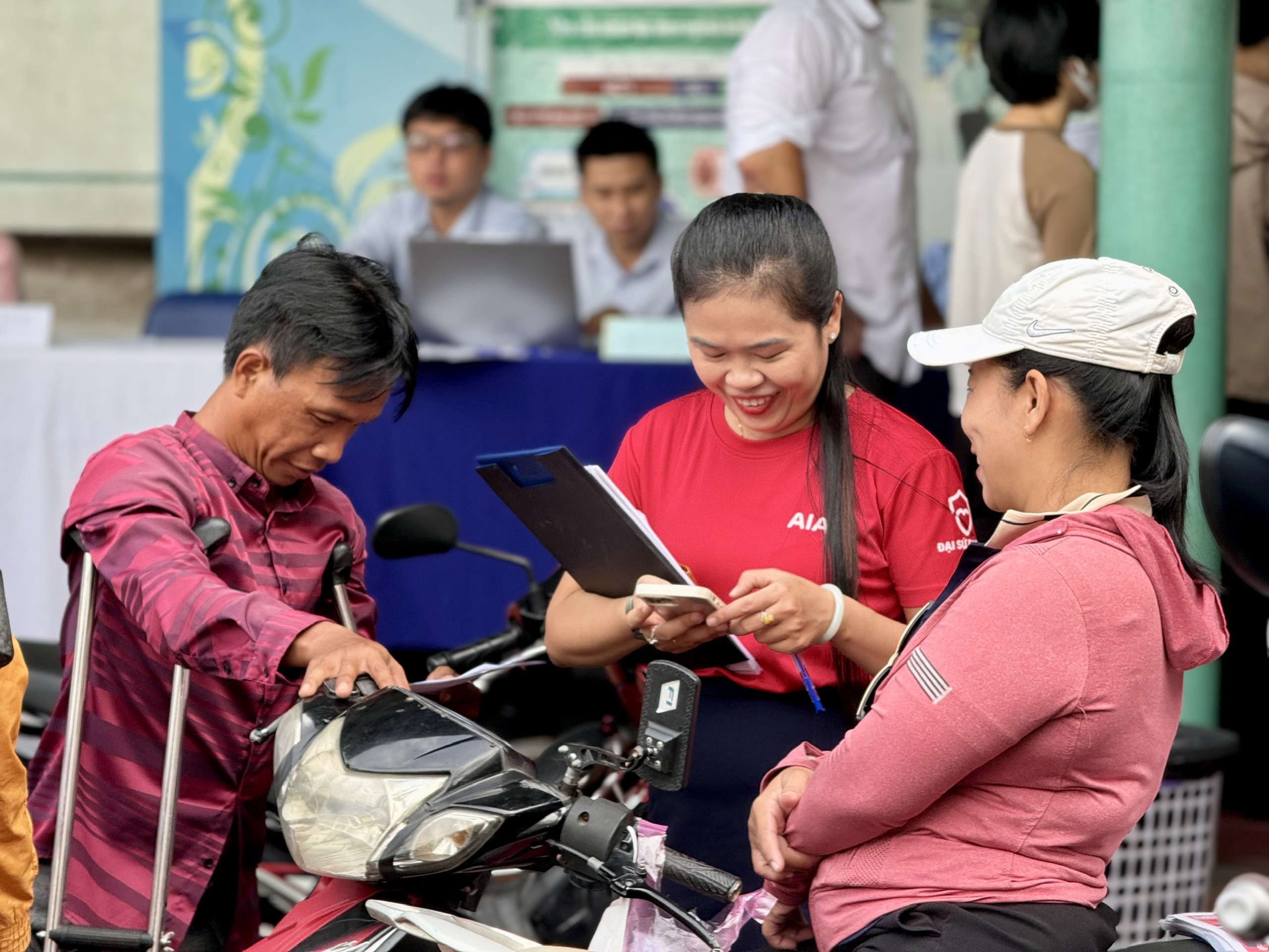 Ấm áp ngày hội việc làm dành cho người khuyết tật- Ảnh 1.