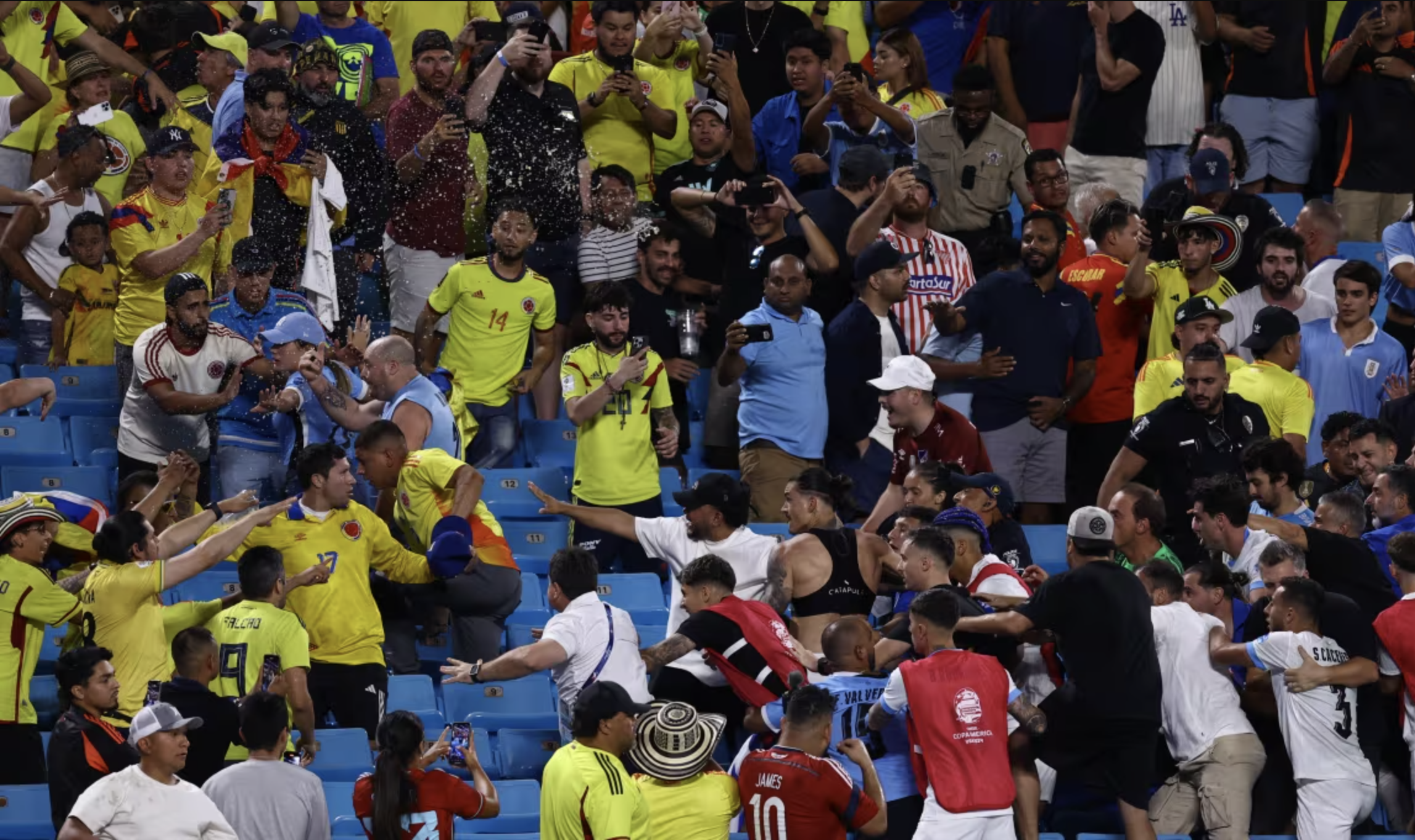 Darwin Nunez bị treo gi&ograve; 5 trận v&igrave; đ&aacute;nh nhau, Liverpool kh&ocirc;ng phản ứng CONMEBOL- Ảnh 2.