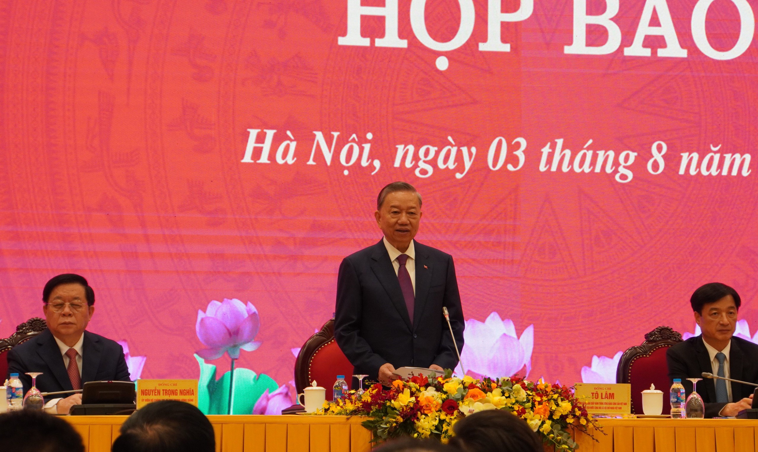 To&agrave;n văn ph&aacute;t biểu của Tổng B&iacute; thư, Chủ tịch nước T&ocirc; L&acirc;m tại họp b&aacute;o- Ảnh 2.