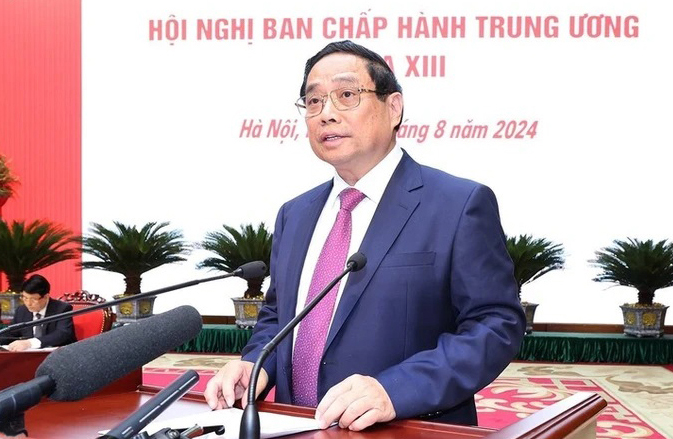 Những h&igrave;nh ảnh Tổng B&iacute; thư, Chủ tịch nước T&ocirc; L&acirc;m v&agrave; Hội nghị Trung ương Kh&oacute;a XIII- Ảnh 6.