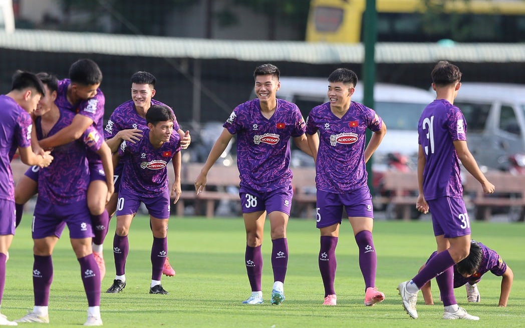 U22 Việt Nam đ&atilde; sẵn s&agrave;ng