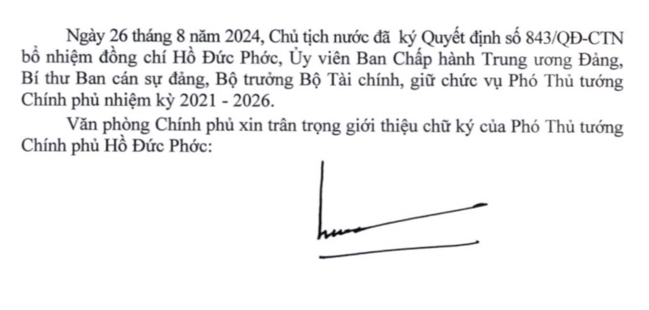 Giới thiệu chữ k&yacute; của 3 t&acirc;n Ph&oacute; Thủ tướng- Ảnh 2.