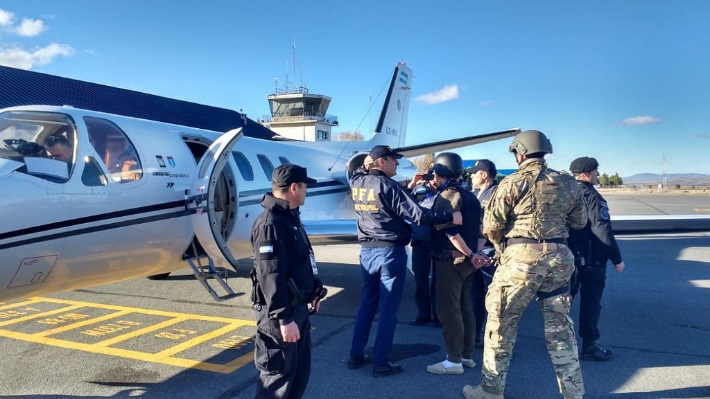 Lực lượng Cảnh sát Quốc gia Argentina (PFA) trong một hoạt động an ninh Ảnh: INTERPOL