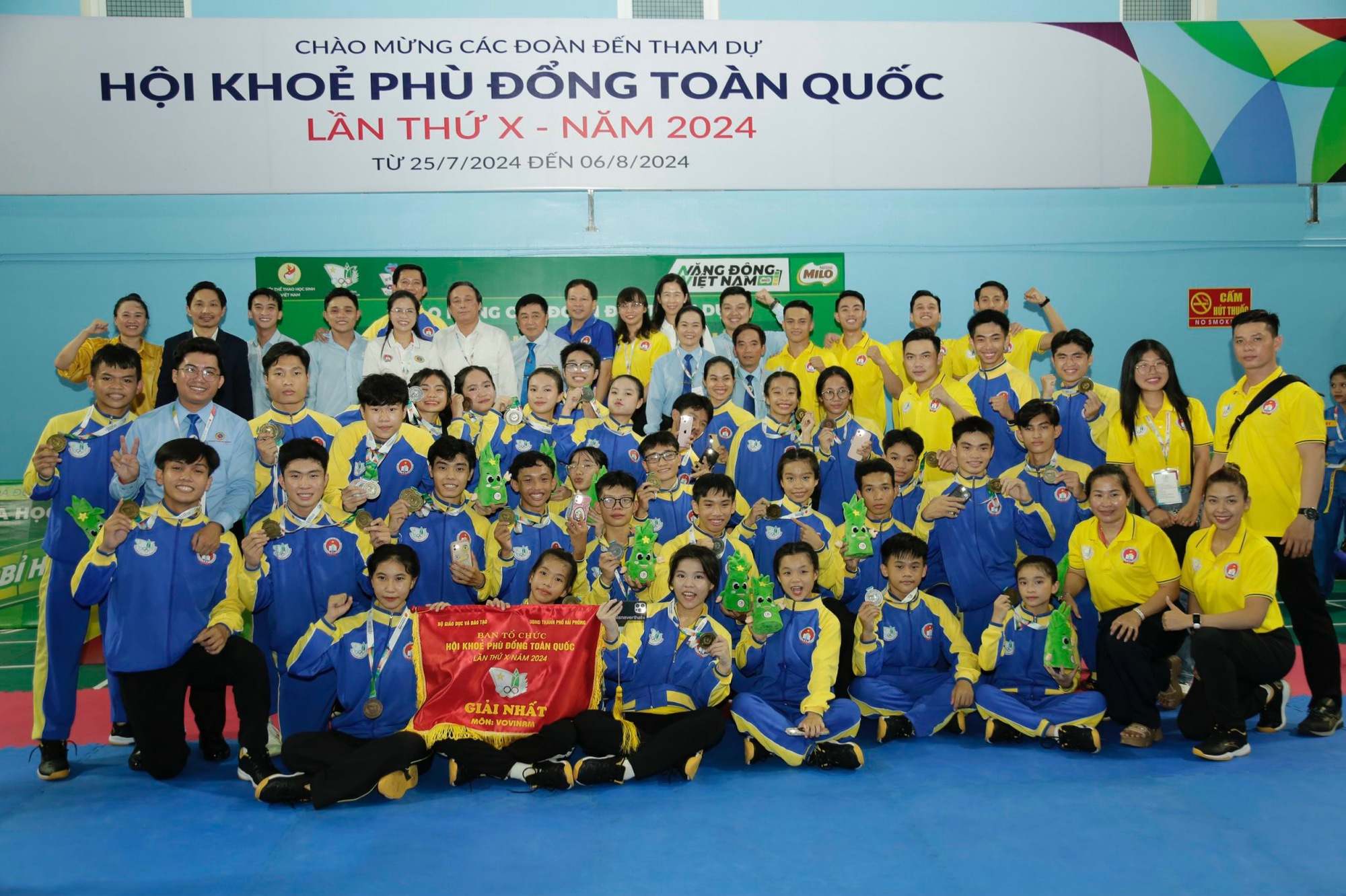 Vovinam TP HCM gi&agrave;nh ng&ocirc;i đầu to&agrave;n đo&agrave;n Hội khoẻ Ph&ugrave; Đổng to&agrave;n quốc 2024- Ảnh 1.
