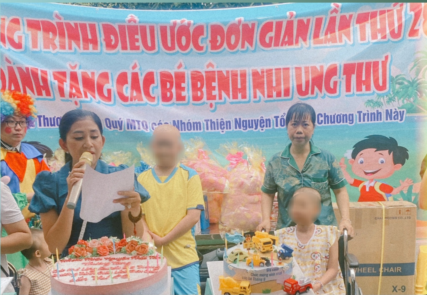 Tiệc sinh nhật đặc biệt của b&eacute; g&aacute;i 11 tuổi mắc bệnh ung thư xương hiếm gặp- Ảnh 2.