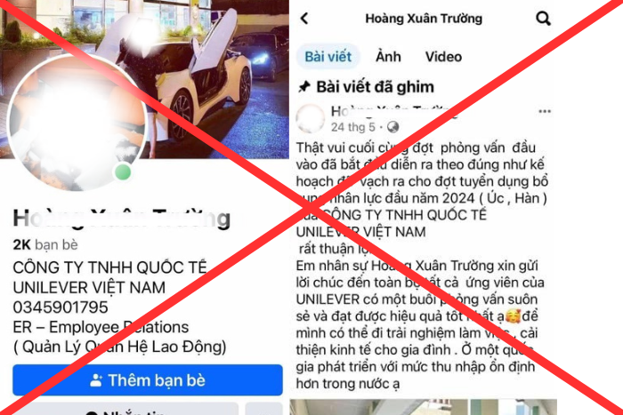 Người lao động cần cảnh gi&aacute;c với chi&ecirc;u lừa đảo tuyển dụng qua mạng x&atilde; hội- Ảnh 1.