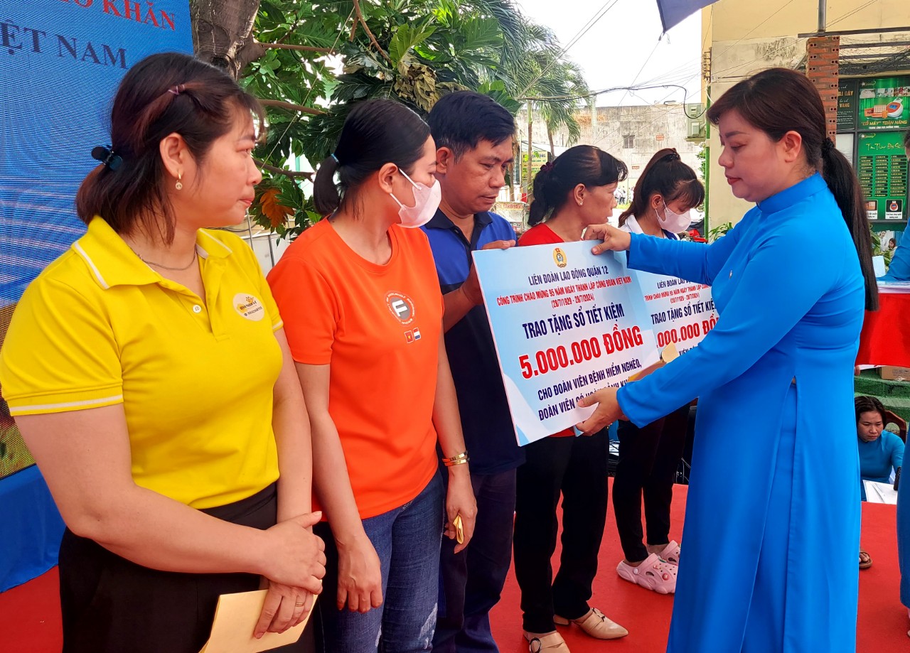Nhiều c&ocirc;ng tr&igrave;nh &yacute; nghĩa, thiết thực mừng 95 năm th&agrave;nh lập C&ocirc;ng đo&agrave;n Việt Nam- Ảnh 9.