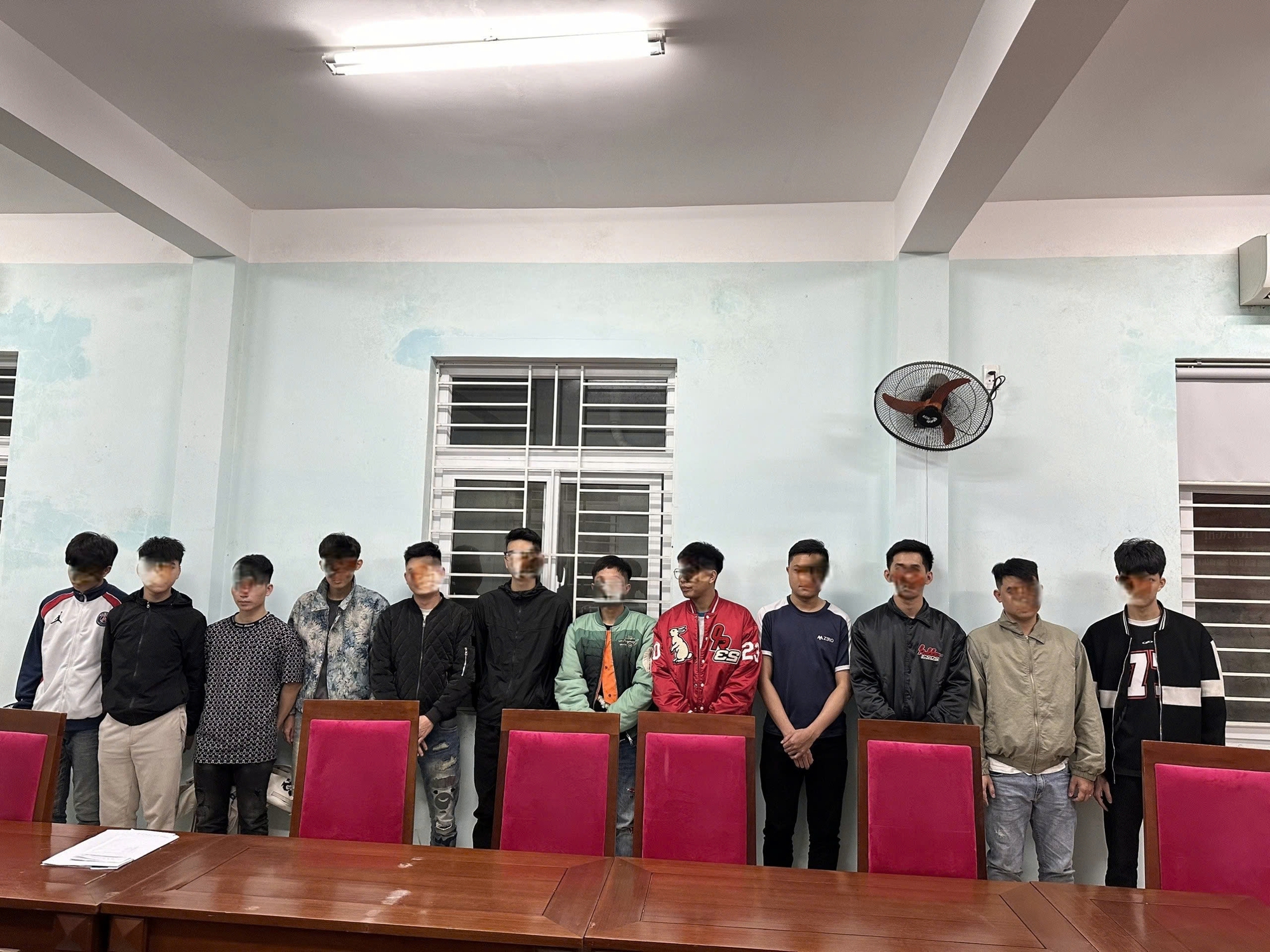 C&aacute;c đối tượng tại cơ quan c&ocirc;ng an