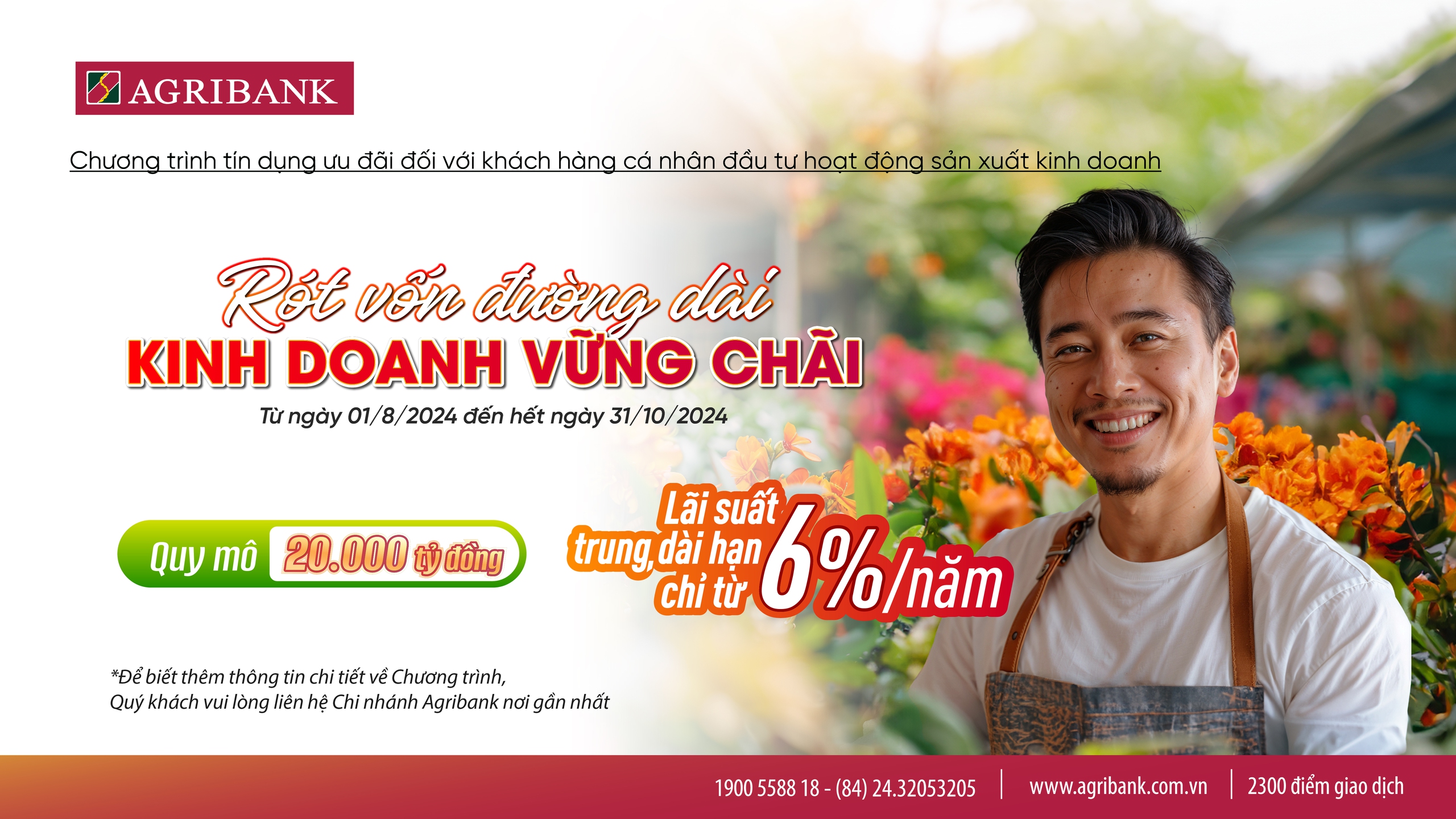 Agribank ưu đ&atilde;i kh&aacute;ch h&agrave;ng c&aacute; nh&acirc;n l&atilde;i suất chỉ từ 6,0%/năm- Ảnh 1.