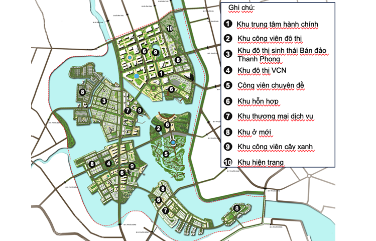 Khánh Hòa sẽ xây khu đô thị Trung tâm hành chính 654ha ở TP Nha Trang - Ảnh 4.