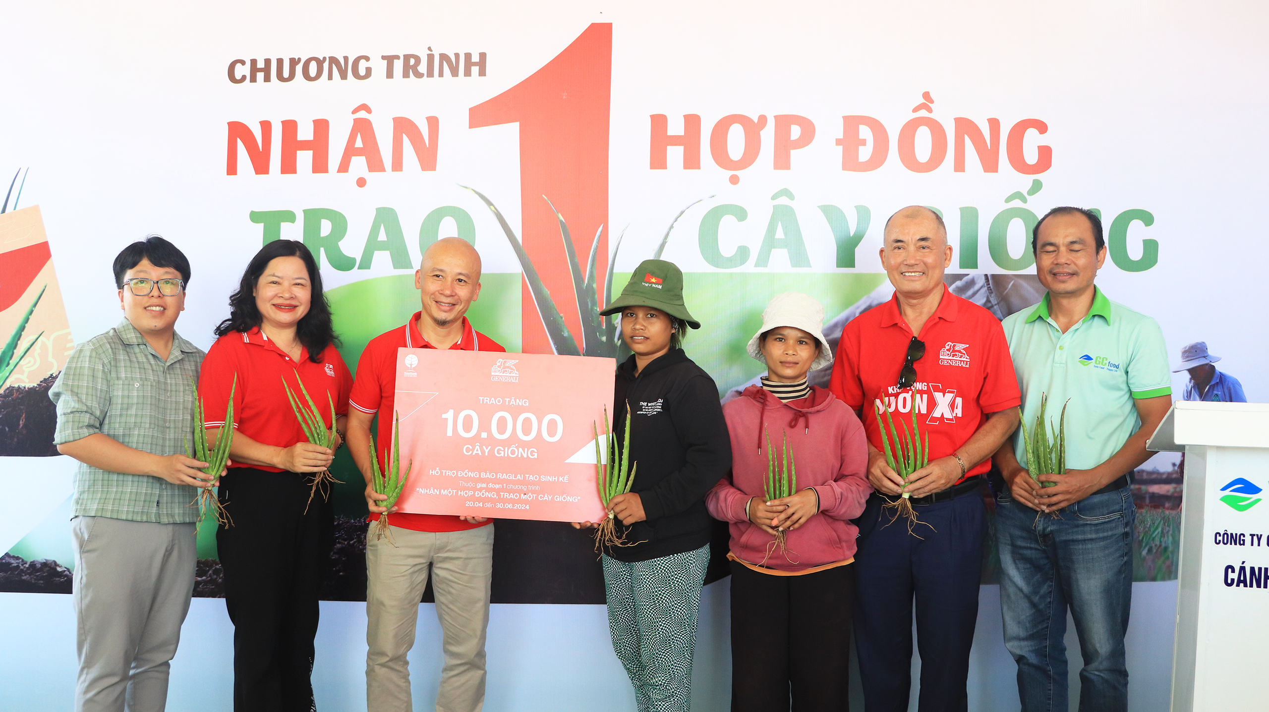 Generali Việt Nam tặng 10.000 c&acirc;y giống ở Ninh Thuận- Ảnh 1.