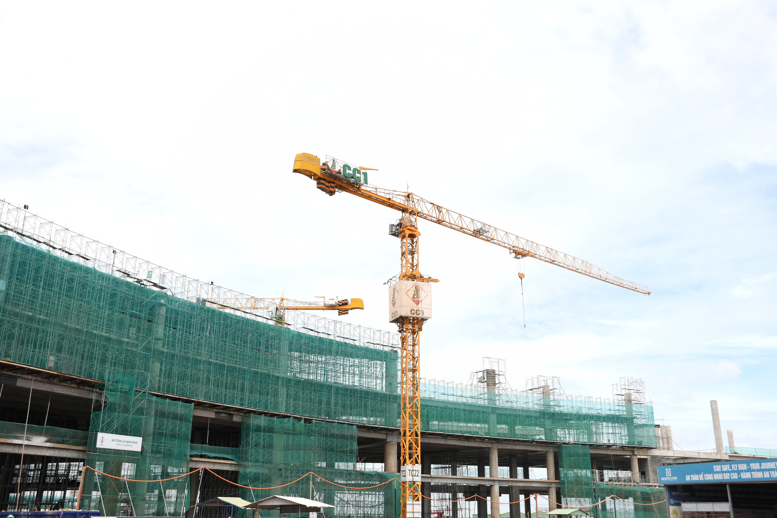 "Trái tim" sân bay Long Thành sau 1 năm xây dựng- Ảnh 9.