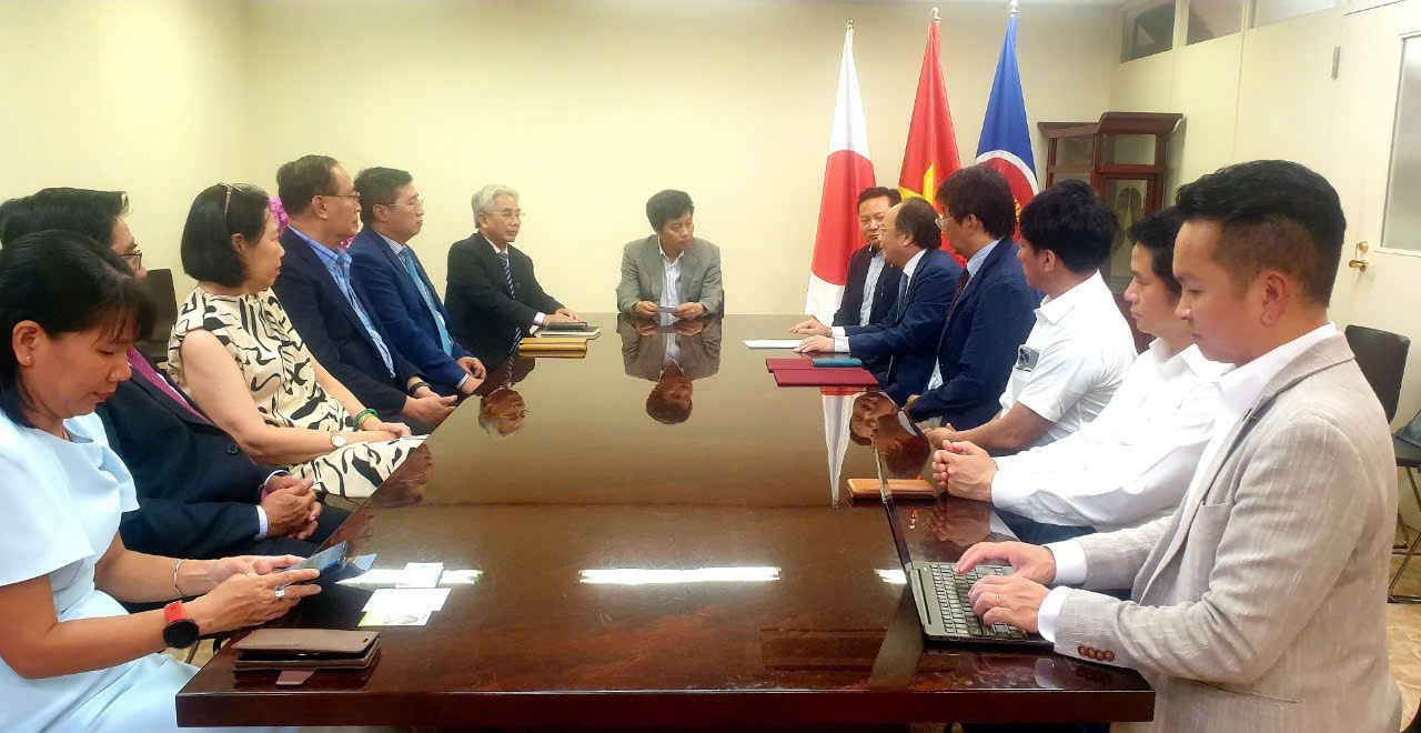 Trường Đại học Cửu Long k&yacute; hợp t&aacute;c với một trường ở Nhật Bản- Ảnh 1.