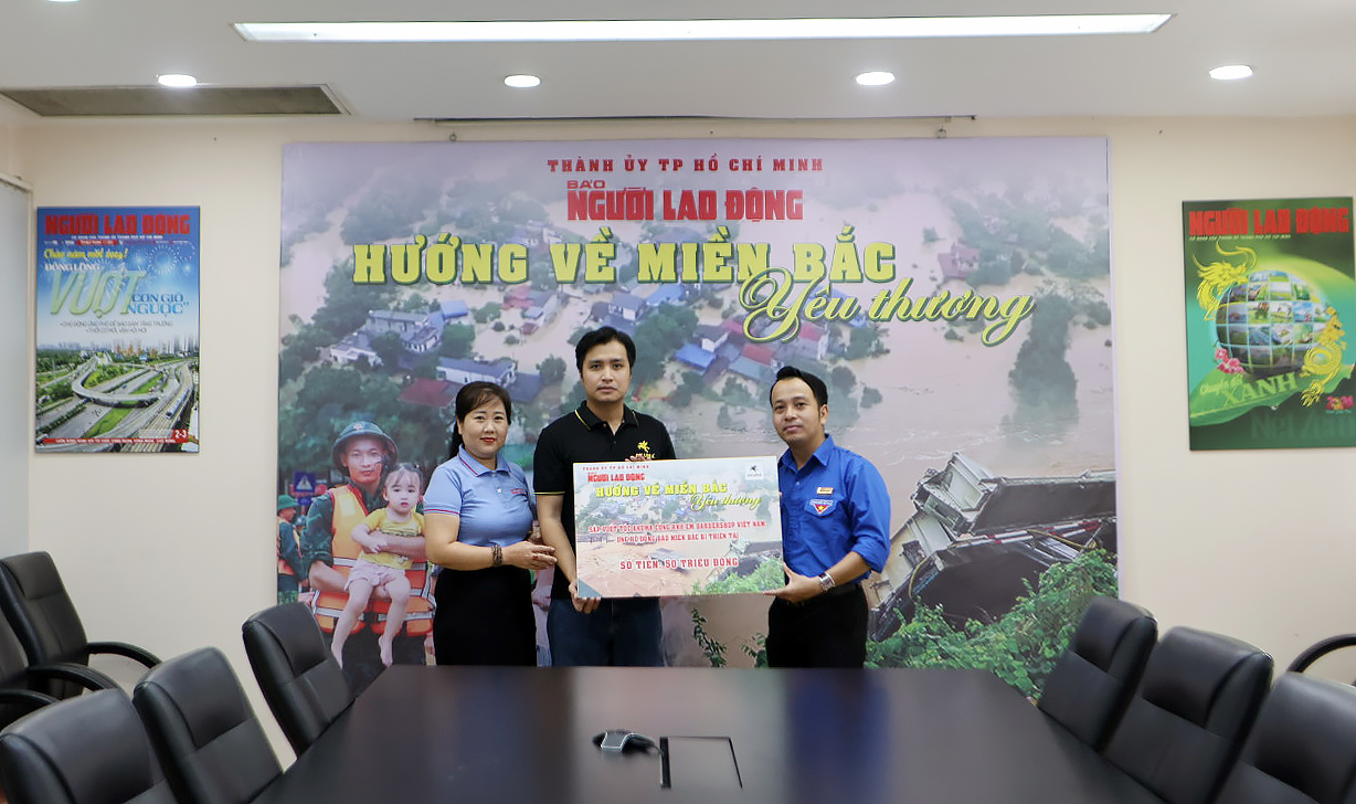 Thương hiệu ng&agrave;nh t&oacute;c Akuma ủng hộ 50 triệu đồng v&agrave;o  chương tr&igrave;nh "Hướng về miền Bắc y&ecirc;u thương"- Ảnh 1.