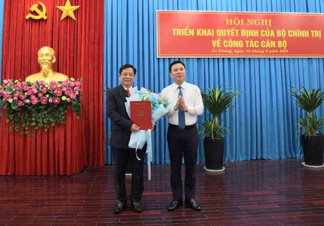 B&iacute; thư Th&agrave;nh ủy Nha Trang l&agrave;m Chủ tịch UBND tỉnh An Giang- Ảnh 1.