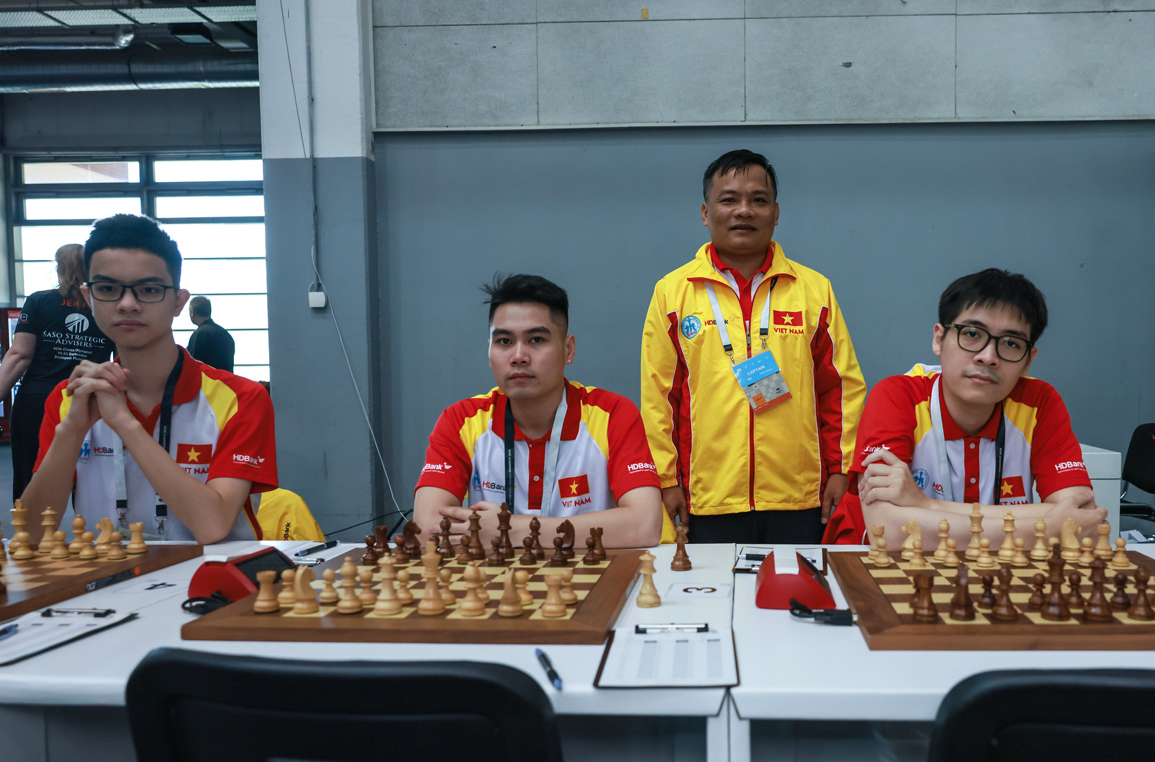 L&ecirc; Quang Li&ecirc;m v&agrave; Thảo Nguy&ecirc;n xuất trận, cờ vua Việt Nam to&agrave;n thắng v&ograve;ng 2 Olympiad- Ảnh 2.