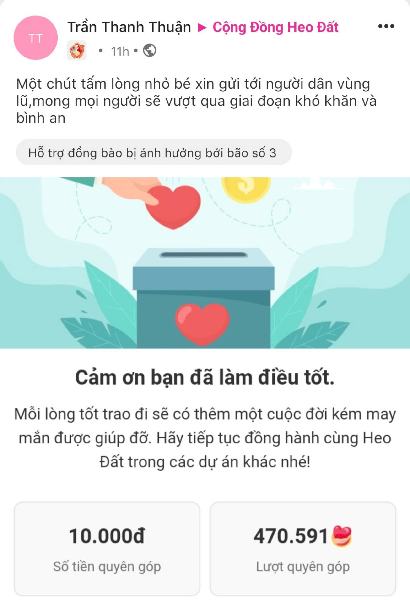 Hơn 5 tỉ đồng v&agrave; những con số bất ngờ từ bạn đọc B&aacute;o Người Lao Động "Hướng về miền Bắc y&ecirc;u thương"- Ảnh 1.