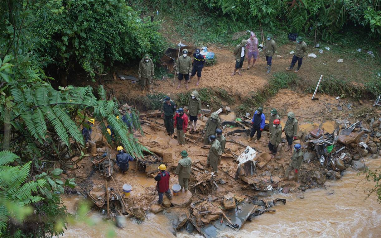 T&igrave;m thấy 38 thi thể do sạt lở đất tại Cao Bằng