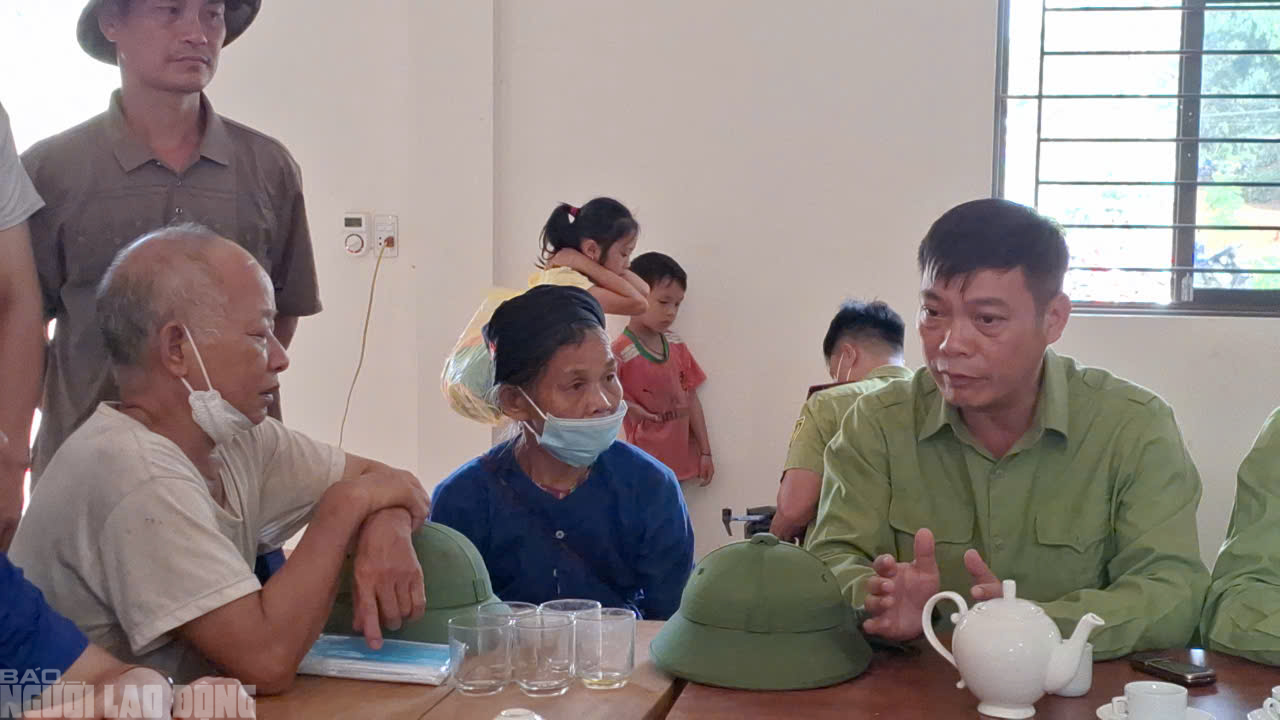 Từ h&ocirc;m nay 14-9, san gạt, x&acirc;y nh&agrave; tạm cho b&agrave; con L&agrave;ng Nủ trong l&uacute;c chờ nh&agrave; mới- Ảnh 3.