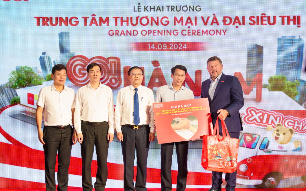 Central Retail chung tay ủng hộ đồng bào bão, lũ và hỗ trợ giáo dục