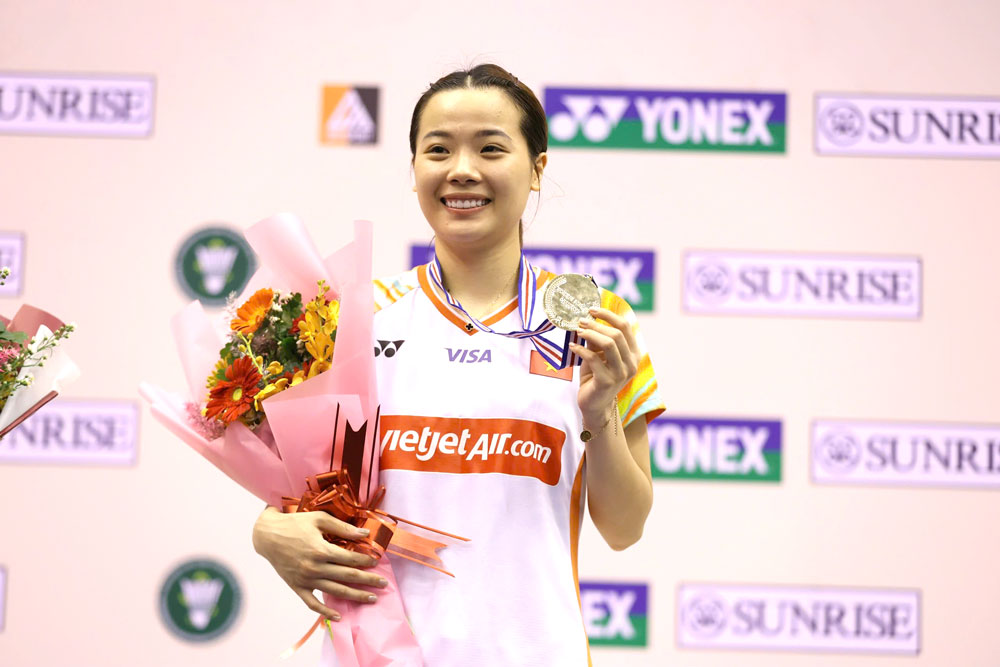 Nguyễn Thùy Linh vô địch đơn nữ Giải cầu lông Vietnam Open 2024