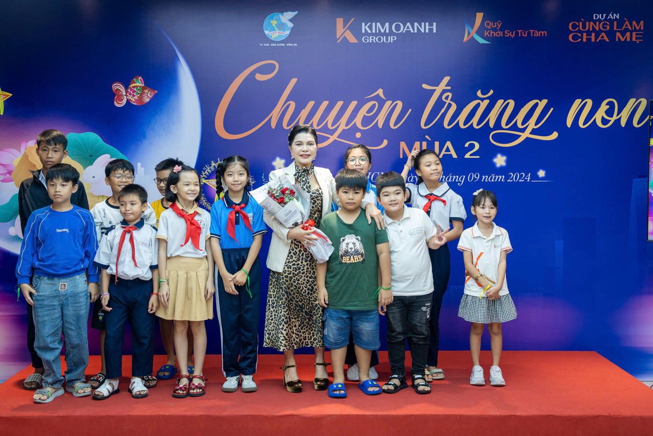 Quỹ Khởi sự Từ t&acirc;m của Tập đo&agrave;n Kim Oanh tổ chức trung thu cho trẻ em c&oacute; ho&agrave;n cảnh kh&oacute; khăn- Ảnh 1.