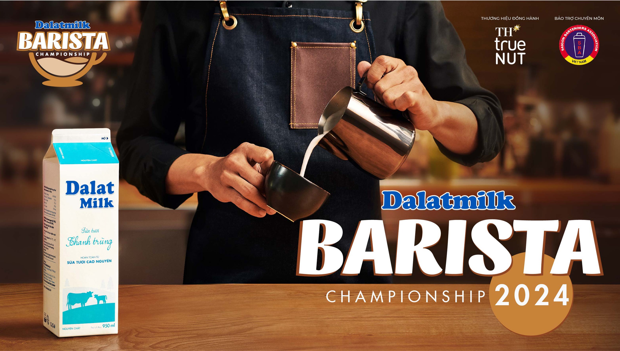 Cuộc thi Pha chế Chuyên nghiệp Dalatmilk Barista Championship 2024 chính thức khởi tranh, hứa hẹn sẽ trờ thành sân chơi cho những người đam mê cà phê và pha chế