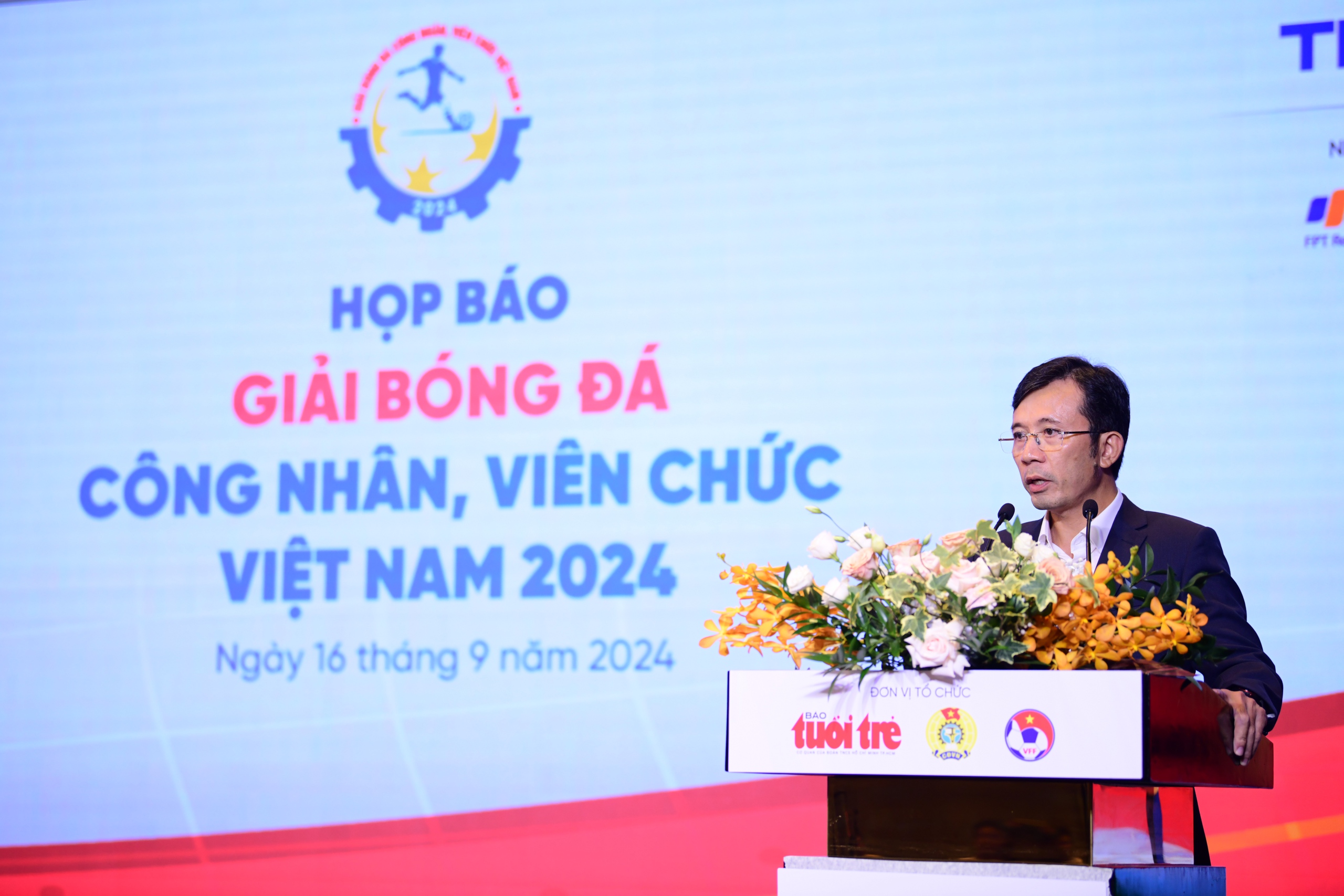 Bốc thăm chia bảng Giải B&oacute;ng đ&aacute; c&ocirc;ng nh&acirc;n, vi&ecirc;n chức Việt Nam 2024- Ảnh 1.