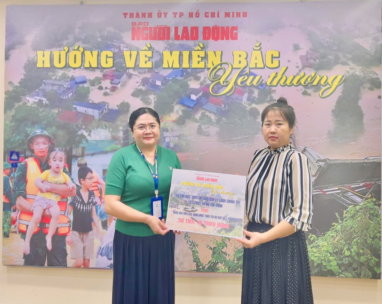 Một công ty chứng khoán ủng hộ 200 triệu đồng qua chương trình "Hướng về miền Bắc yêu thương"- Ảnh 2.