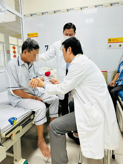 Bệnh nh&acirc;n N.V.N được điều trị tại Bệnh viện Xuy&ecirc;n &Aacute; Vĩnh Long