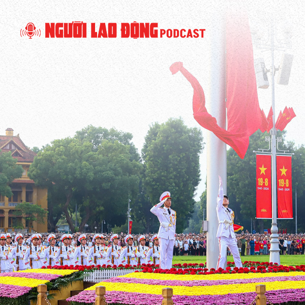 Thiêng liêng lễ thượng cờ mừng Quốc khánh 2-9 tại Quảng trường Ba Đình